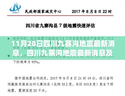 四川九寨沟地震最新消息及应对指南,初学者与进阶用户必备指南(11月20日更新)