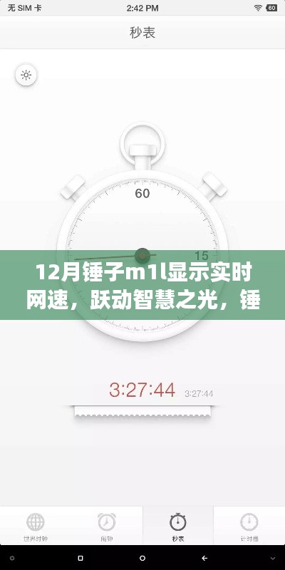 锤子手机M1L实时网速显示功能,智慧跃动背后的故事与成长之旅
