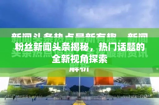 粉丝新闻头条揭秘,热门话题的全新视角探索